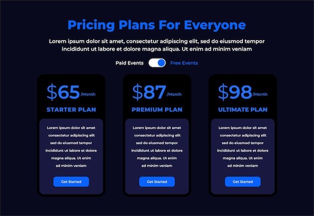 Тарифные планы